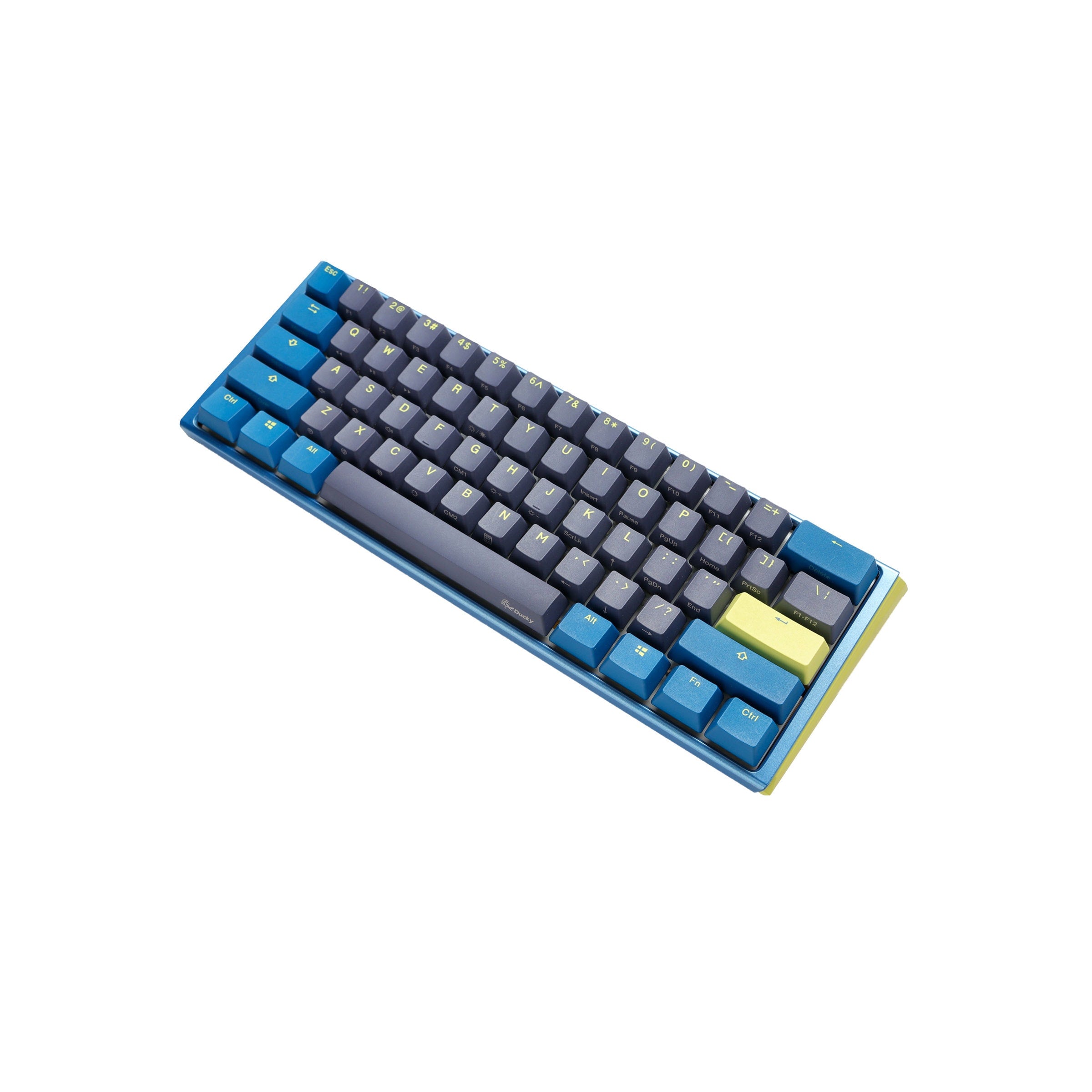 DUCKY ONE 3 YELLOW TKL HOT SWAP Wired RGB Mechanical Gaming Keyboard Cherry MX Red Switches