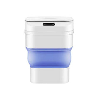 سلة مهملات ذكية قابلة للطي مزودة بمستشعر وفتحة حثية سعة 8 لتر - ألوان متنوعة