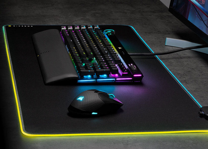 CORSAIR ICUE MM700 RGB Extended Mouse Pad - Black