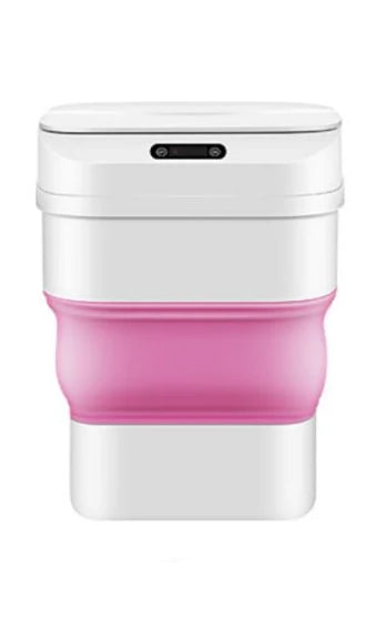 سلة مهملات ذكية قابلة للطي مزودة بمستشعر وفتحة حثية سعة 8 لتر - ألوان متنوعة