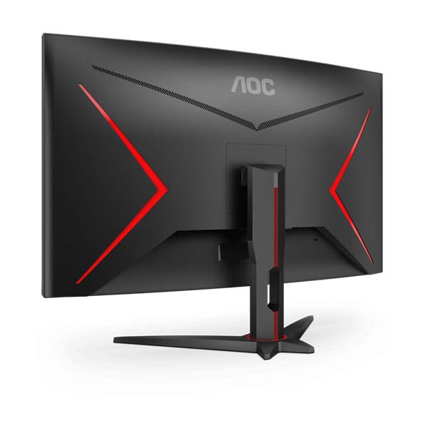 AOC C32G2ZE2 32 Inch 250Hz FHD HDMI 2.0 0.5ms Curved Gaming Monitor - Black