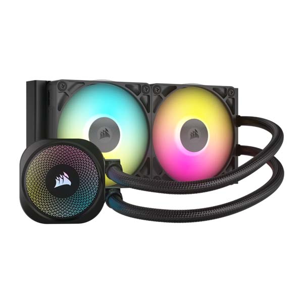 CORSAIR iCUE LINK TITAN 240 RX RGB AIO Liquid CPU Cooler - Black