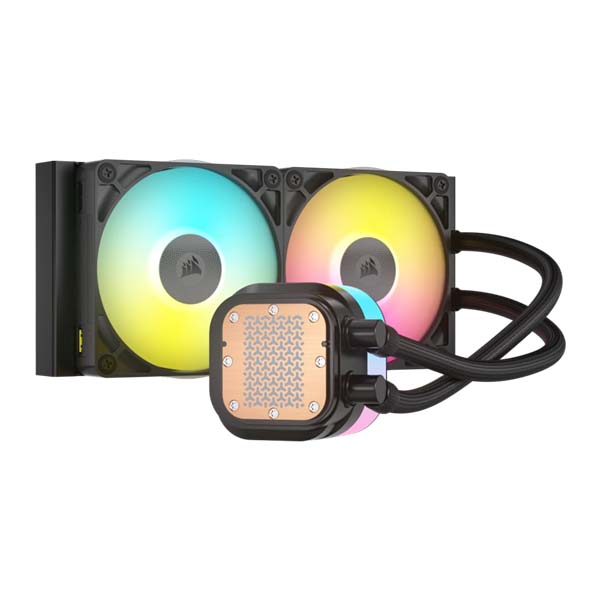 CORSAIR iCUE LINK TITAN 240 RX RGB AIO Liquid CPU Cooler - Black