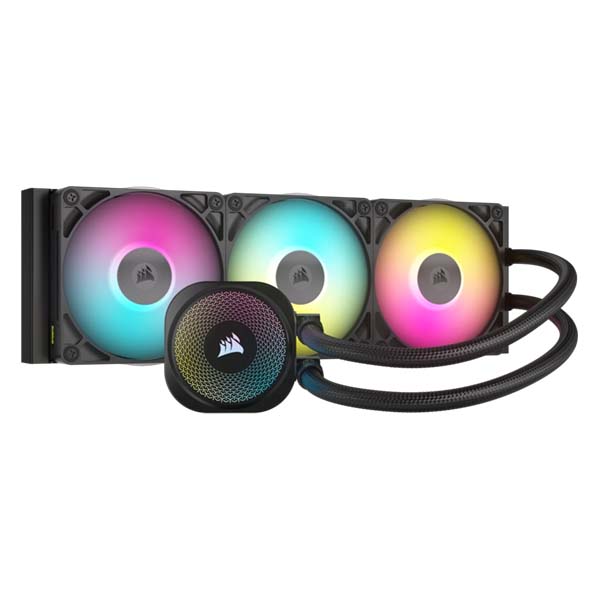 CORSAIR iCUE LINK TITAN 360 RX RGB AIO Liquid CPU Cooler - Black