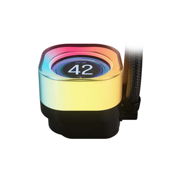 CORSAIR iCUE LINK TITAN 240 RX LCD Liquid CPU Cooler - Black