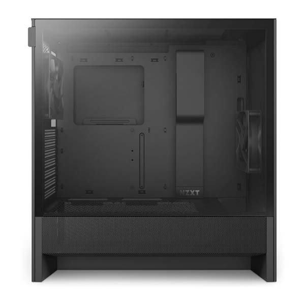NZXT H5 Flow (2024) Compact Mid-Tower ATX Case - Black