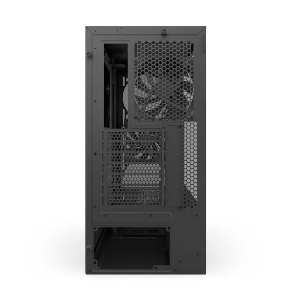 NZXT H5 Flow (2024) Compact Mid-Tower ATX Case - Black
