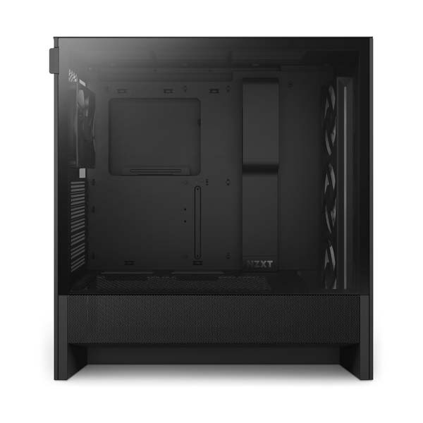 NZXT H5 Flow RGB (2024) Compact Mid-Tower ATX Case With RGB Fans - Black