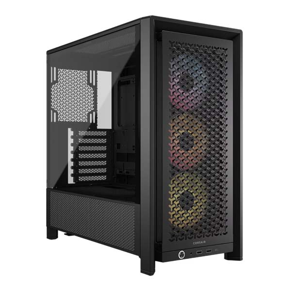 CORSAIR 4000D RS ARGB Case - Black