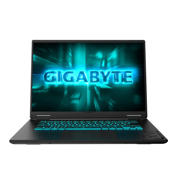 لابتوب جيجابايت للألعاب A16 أسود (16 بوصة، معالج i7 من الجيل الثالث، ذاكرة 16 جيجابايت × 2 DDR5، قرص صلب M.2 (PCIe) سعة 1 تيرابايت، شاشة FHD+، بطاقة رسومات RTX 5070 سعة 8 جيجابايت، نظام تشغيل Windows 11 Pro، لوحة مفاتيح AR)