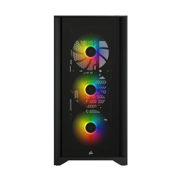 CORSAIR iCUE 4000X RGB Mid Tower Case - Black
