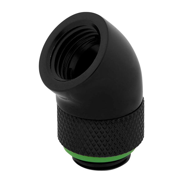 محول دوار مزدوج من سلسلة Corsair Hydro X مقاس 45ø - أسود