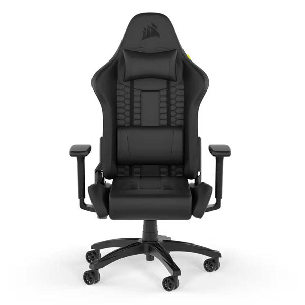 CORSAIR TC100 RELAXED Gaming Chair - Leatherette Black/Black