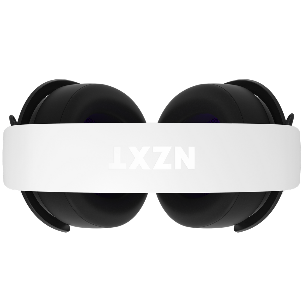 NZXT Wired Closed Back 40mm V2 Headset - White