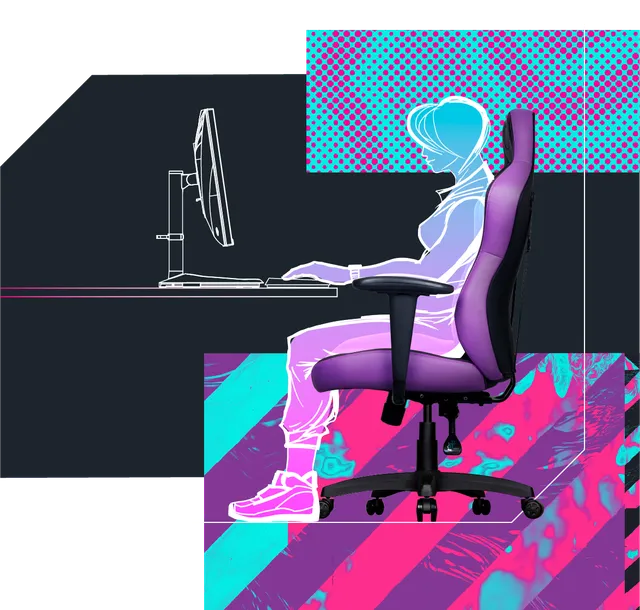 Cooler Master Caliber E1 Gaming Chair - Black