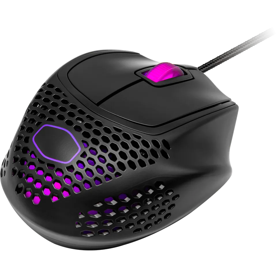 COOLER MASTER MM720 RGB Wired Gaming Mouse - Glossy Black