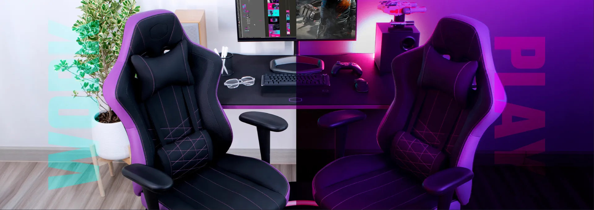 Cooler Master Caliber E1 Gaming Chair - Black