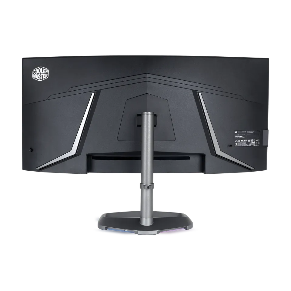 Cooler Master 34 Inch 165Hz WQHD HDMI 2.0 0.5ms Curved Gaming Monitor - Black