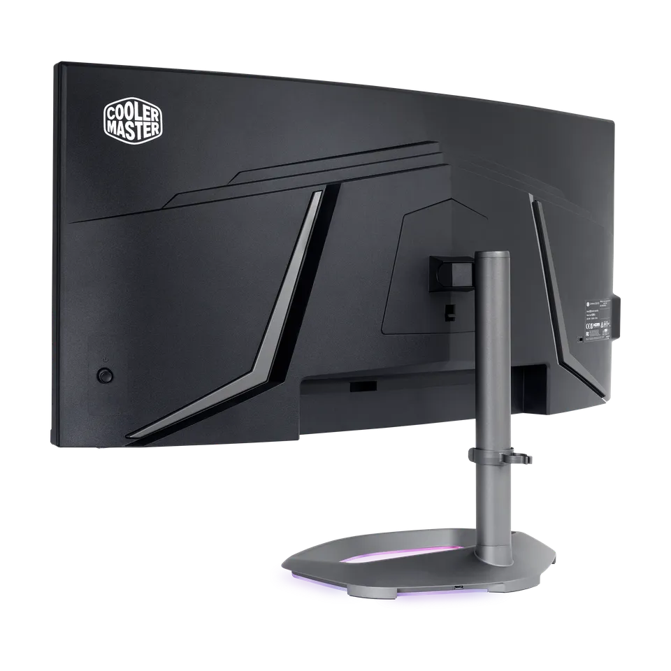 Cooler Master 34 Inch 165Hz WQHD HDMI 2.0 0.5ms Curved Gaming Monitor - Black