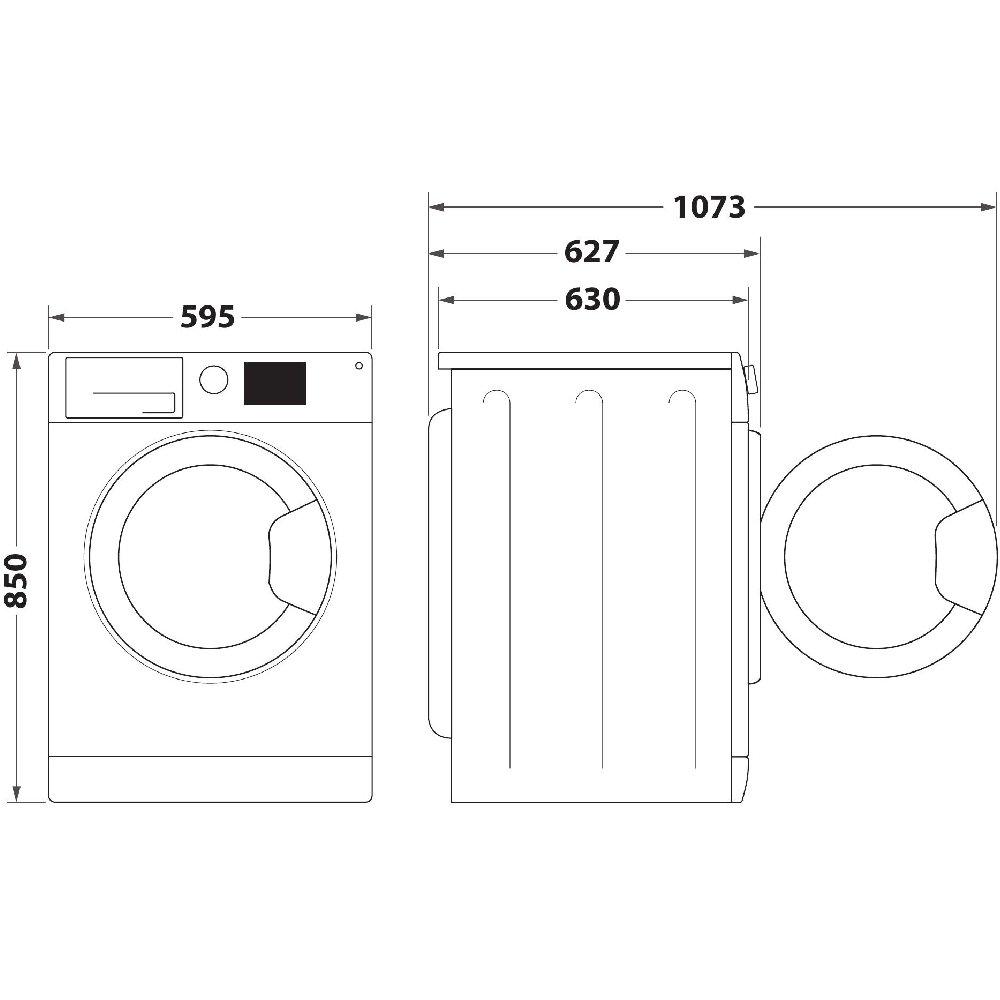 FFB 8259 SV GCC WPL FL WSH 8KG 1200RPM W