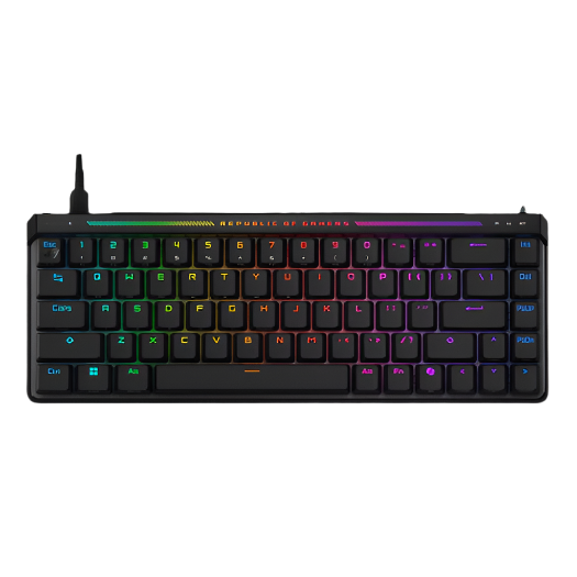 ASUS ROG FALCHION ACE HFX Magnetic Switches Wired Gaming Keyboard Arabic - Black