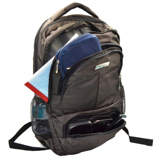 Polo Club Excellent Soft Waterproof Backpack 19" Brown