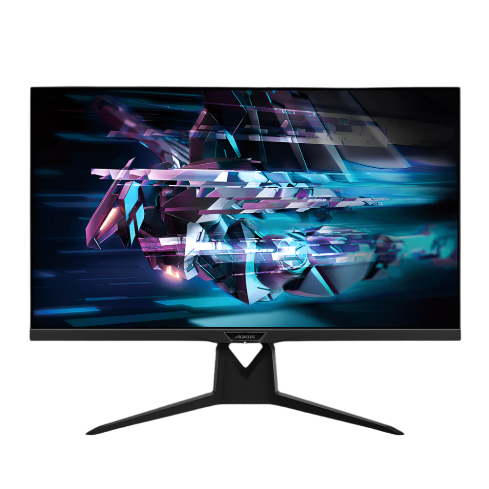 GIGABYTE AORUS FI32U 32 Inch 144Hz 4K UHD 1ms HDMI 2.1 IPS Edge Gaming Monitor - Black