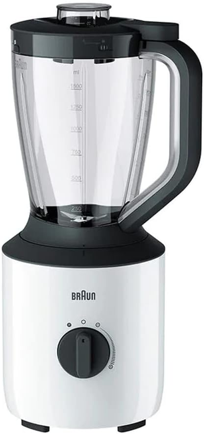 BraunJugBldr/800W/VarSpd/1.5LtrJug/Wht