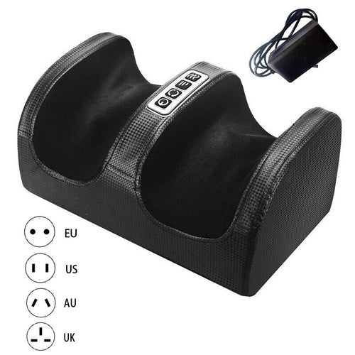 Portable Heated Foot Massager with Timer and for Relaxing Therapy for Fatigue Relief & Blood Circulation