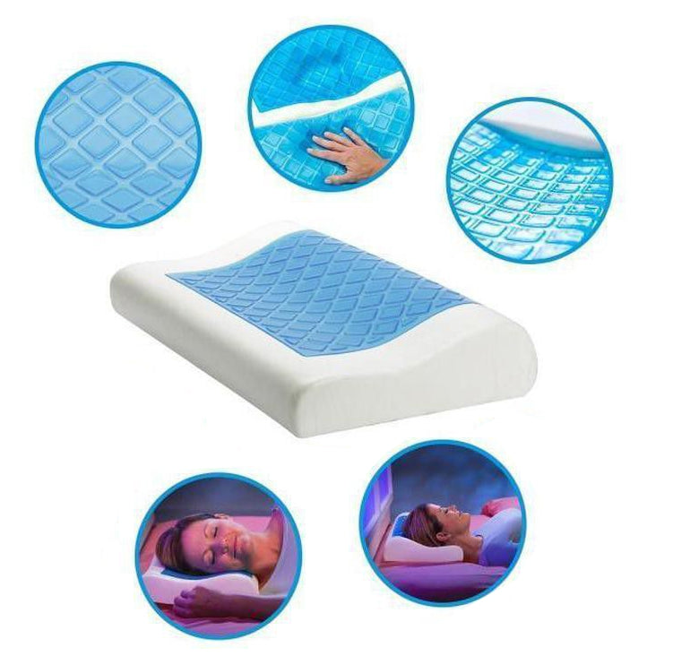Restform Viscoelastic Cool Gel Comfy Pillow50 x 30 cm