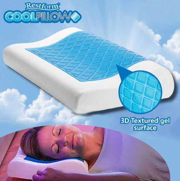 Restform Viscoelastic Cool Gel Comfy Pillow50 x 30 cm