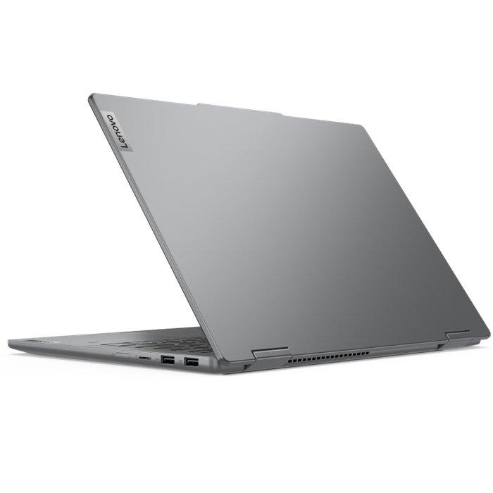 Lenovo IdeaPad 5 2-in-1 Gen 9 Convertible - 14" WUXGA OLED Touch / i7 / 16GB / 512GB (NVMe M.2 SSD) / Win 11 Home / 1YW / Arabic/English / Luna Grey - Laptop