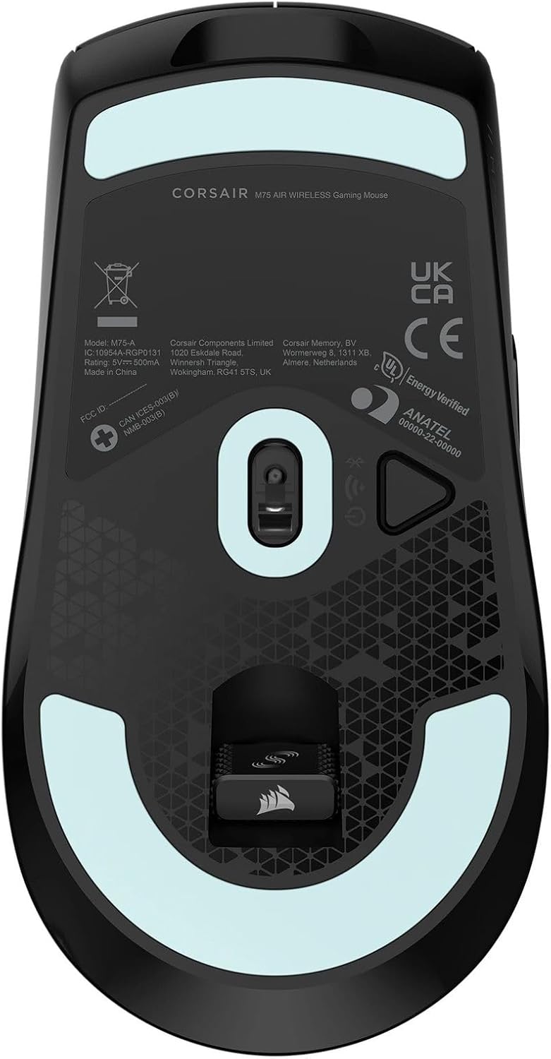 CORSAIR M75 AIR Wireless Ultra Light Weight Gaming Mouse (EU) - Black