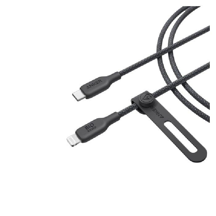 Anker 542 USB-C to Lightning Cable (Bio-Based) (1.8m/6ft) - Black