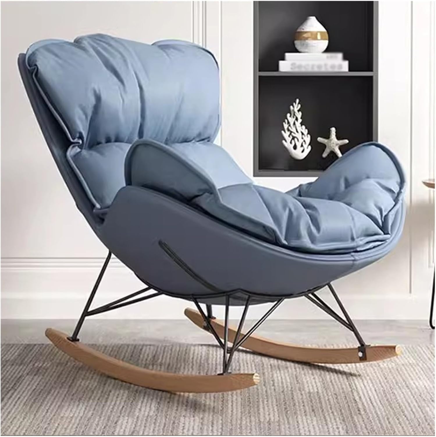 Rocking Glider Chair Accent Chairs Upholstered Rocking Chair Relax Lounge Leisure Sofa Chairs
