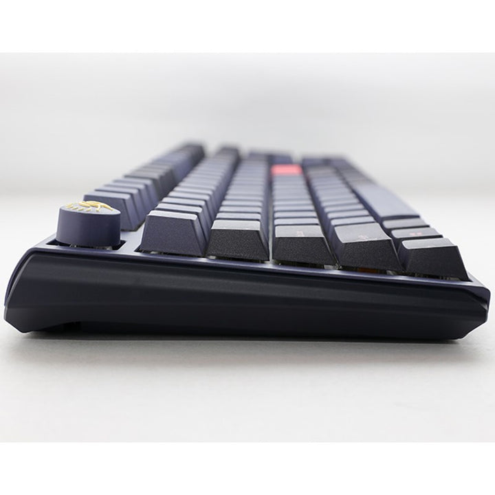 DUCKY ONE 3 TKL PBT HOT SWAP Blue Switch Cherry RGB Wired Mechanical Gaming Keyboard Arabic - Cosmic Blue