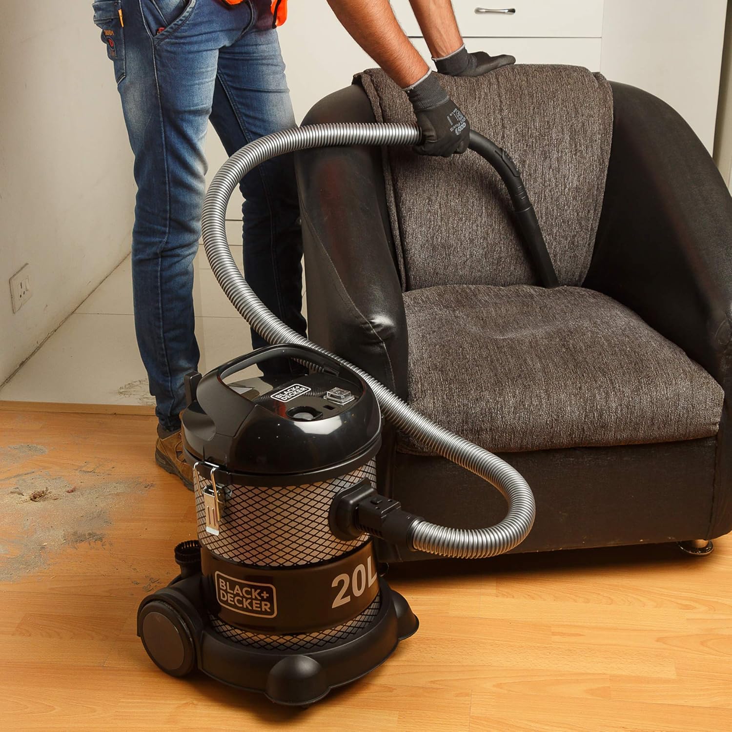 2000W 20L Dry Drum Vacuum Cleaner + Blower Function