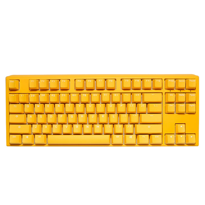 DUCKY ONE 3 YELLOW HOT SWAP Wired RGB Mechanical Gaming Keyboard Cherry MX Blue Switches