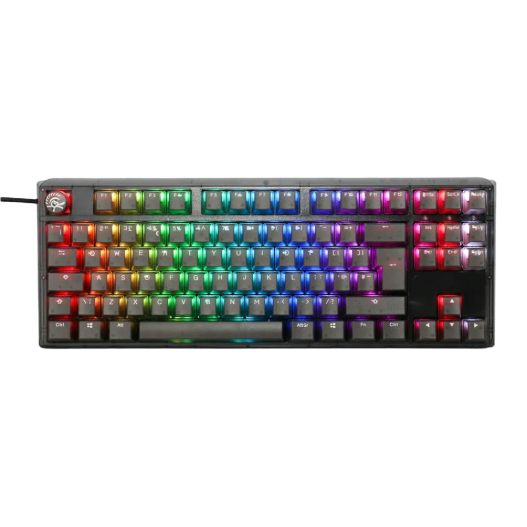 DUCKY ONE 3 TKL HOT SWAP Red Switch Wired RGB Mechanical Gaming Keyboard - Aura Black