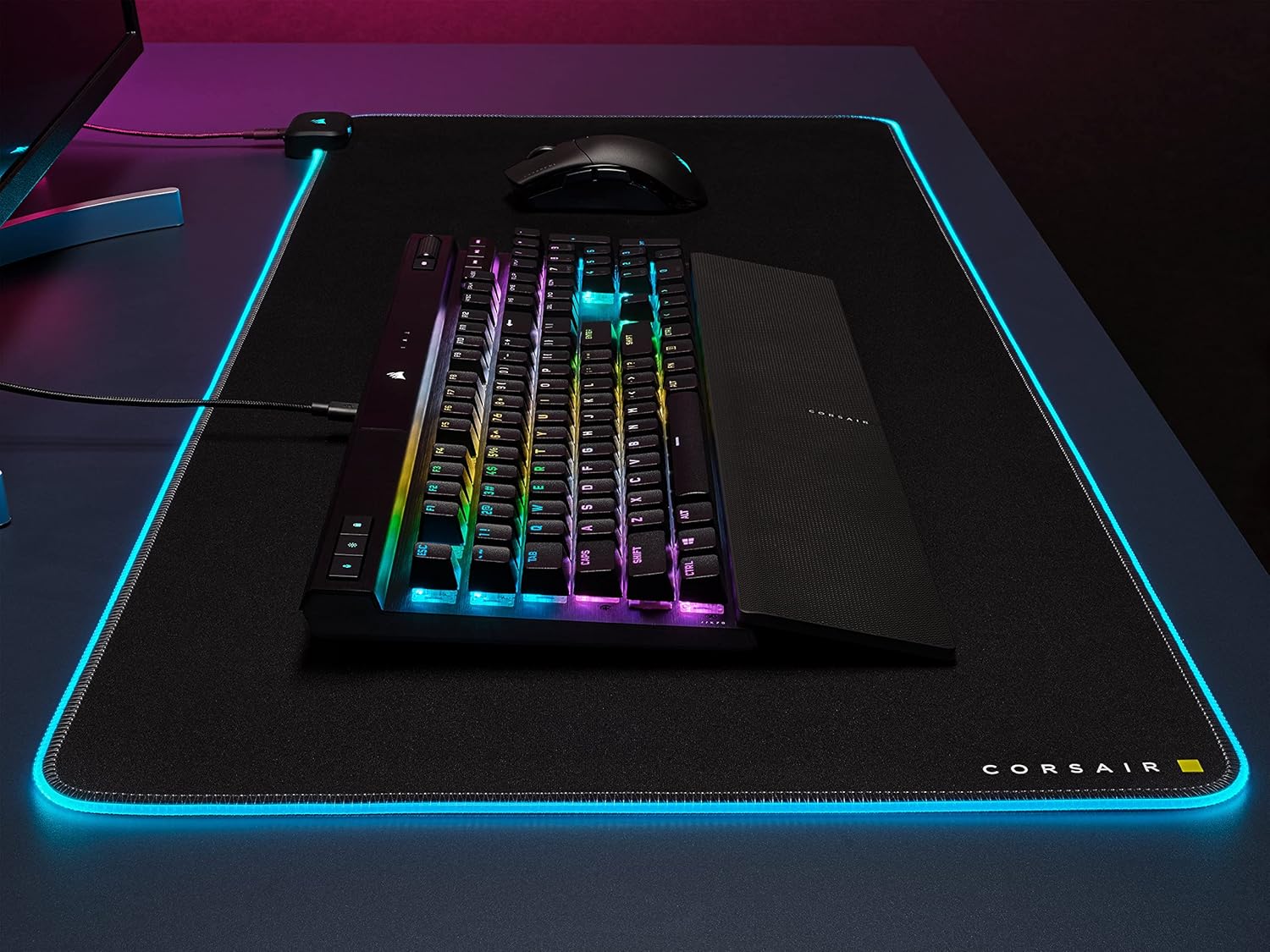 CORSAIR K70 PRO RGB Wired Mechanical Gaming Keyboard - Black