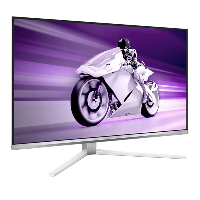 PHILIPS 32 Inch UHD 240Hz 4K HDMI 2.1 x 2 QD OLED Gaming Monitor - White