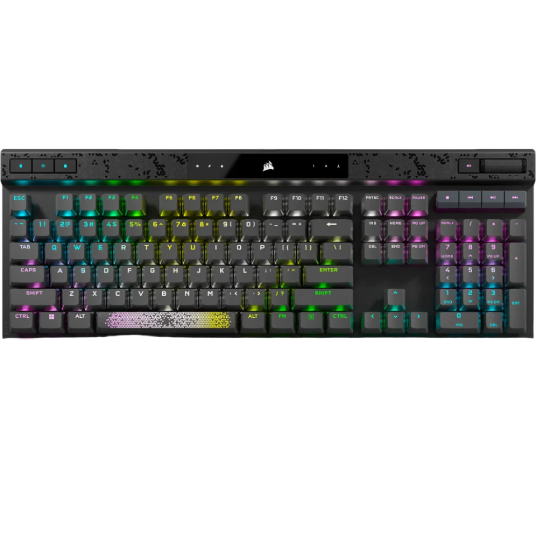 CORSAIR K70 MAX RGB Wired Magnetic-Mechanical Gaming Keyboard - Black