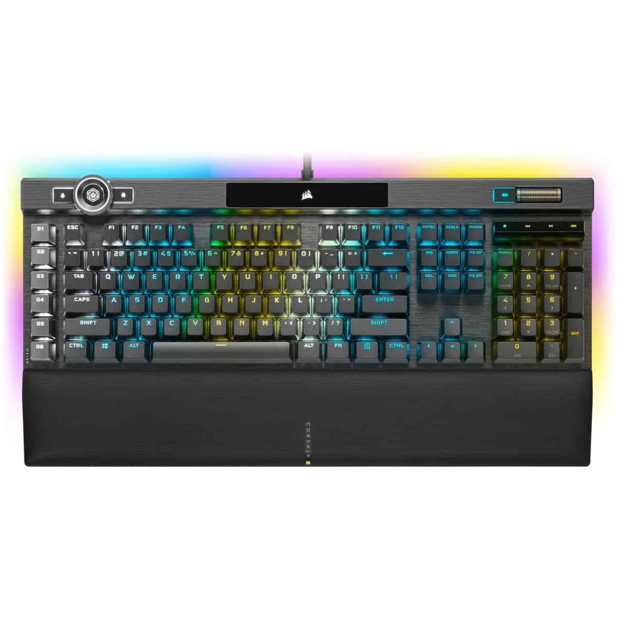 CORSAIR K100 RGB Wired Mechanical Gaming Keyboard - Black