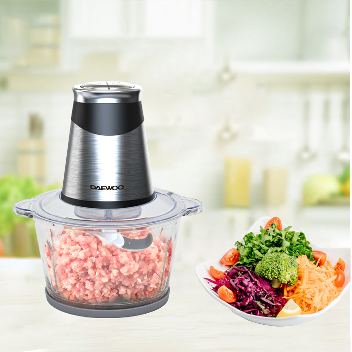 2.0LTR GLASS BOWL FOOD CHOPPER