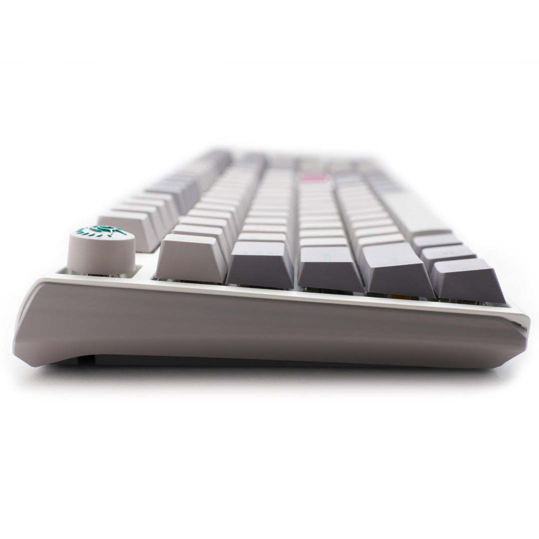 DUCKY ONE 3 TKL HOT SWAP Blue Switch Cherry RGB Wired Mechanical Gaming Keyboard - Mist Grey