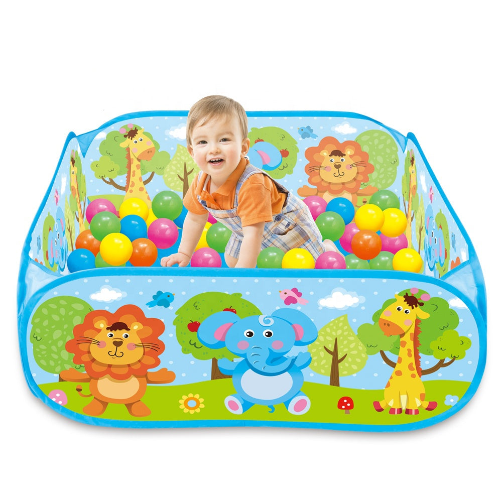 125cm impression child fence with 50 ocean balls