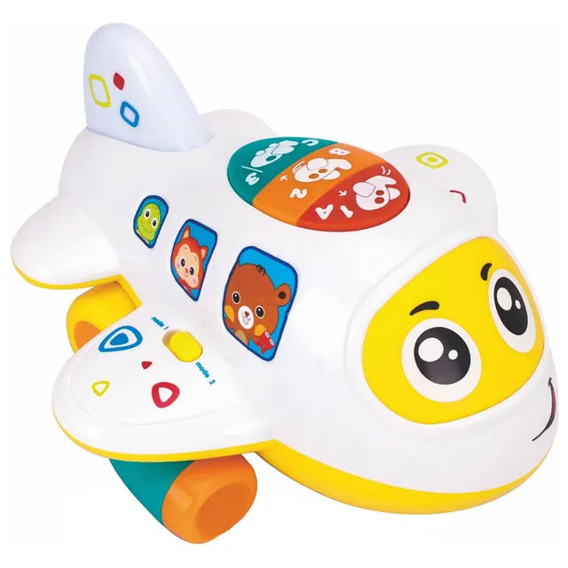 Hola Bump 'n Go Learning Plane (with lights/music/electric universal)