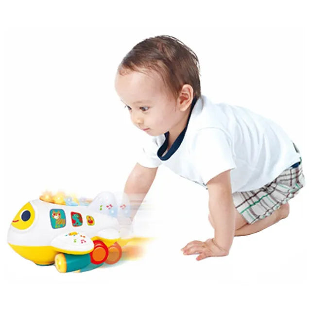 Hola Bump 'n Go Learning Plane (with lights/music/electric universal)