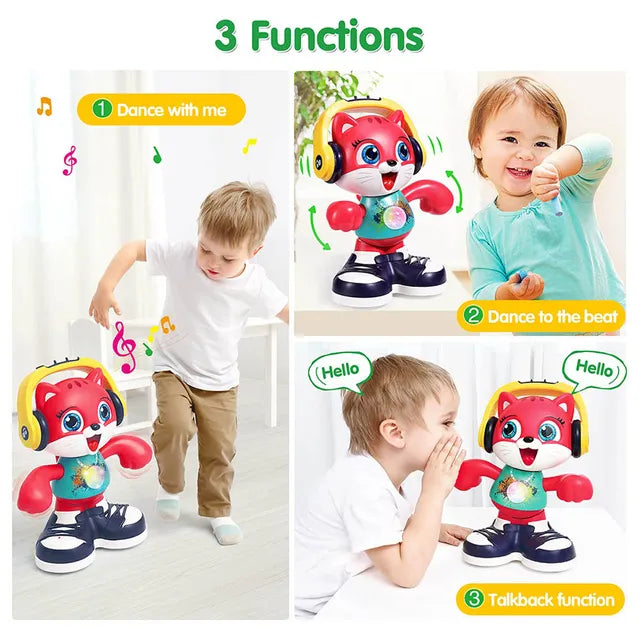 Hola Dancing Cat (with lights/music/electric universal)