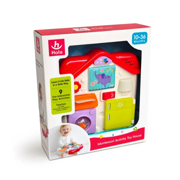 Hola Montessori Sensorial Activity Toy House